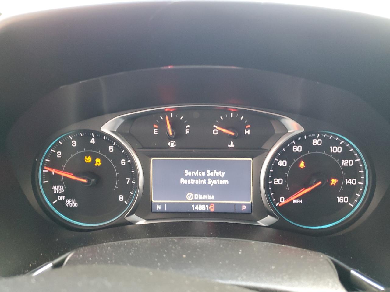 2022 Chevrolet Equinox VIN 3GNAXUEV9NL275590 Copart auction photo, front end damage thumbnail 9