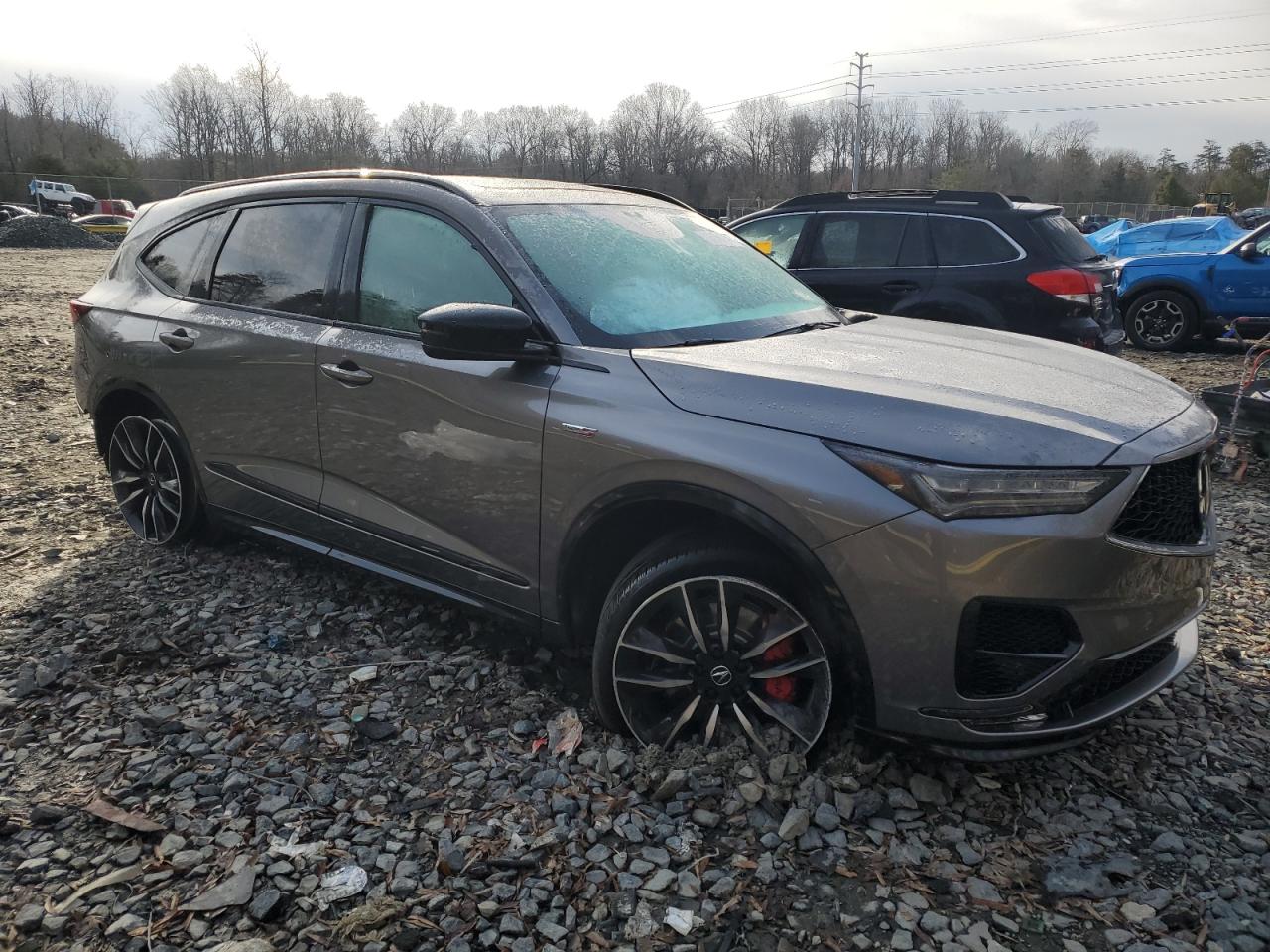 2024 Acura MDX VIN 5J8YD8H89RL002228 Copart auction photo, all over / undercarriage damage thumbnail 4