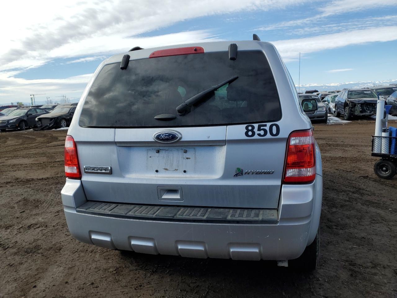 2011 Ford Escape VIN 1FMCU4K30BKC19544 Copart auction photo, front end damage thumbnail 6