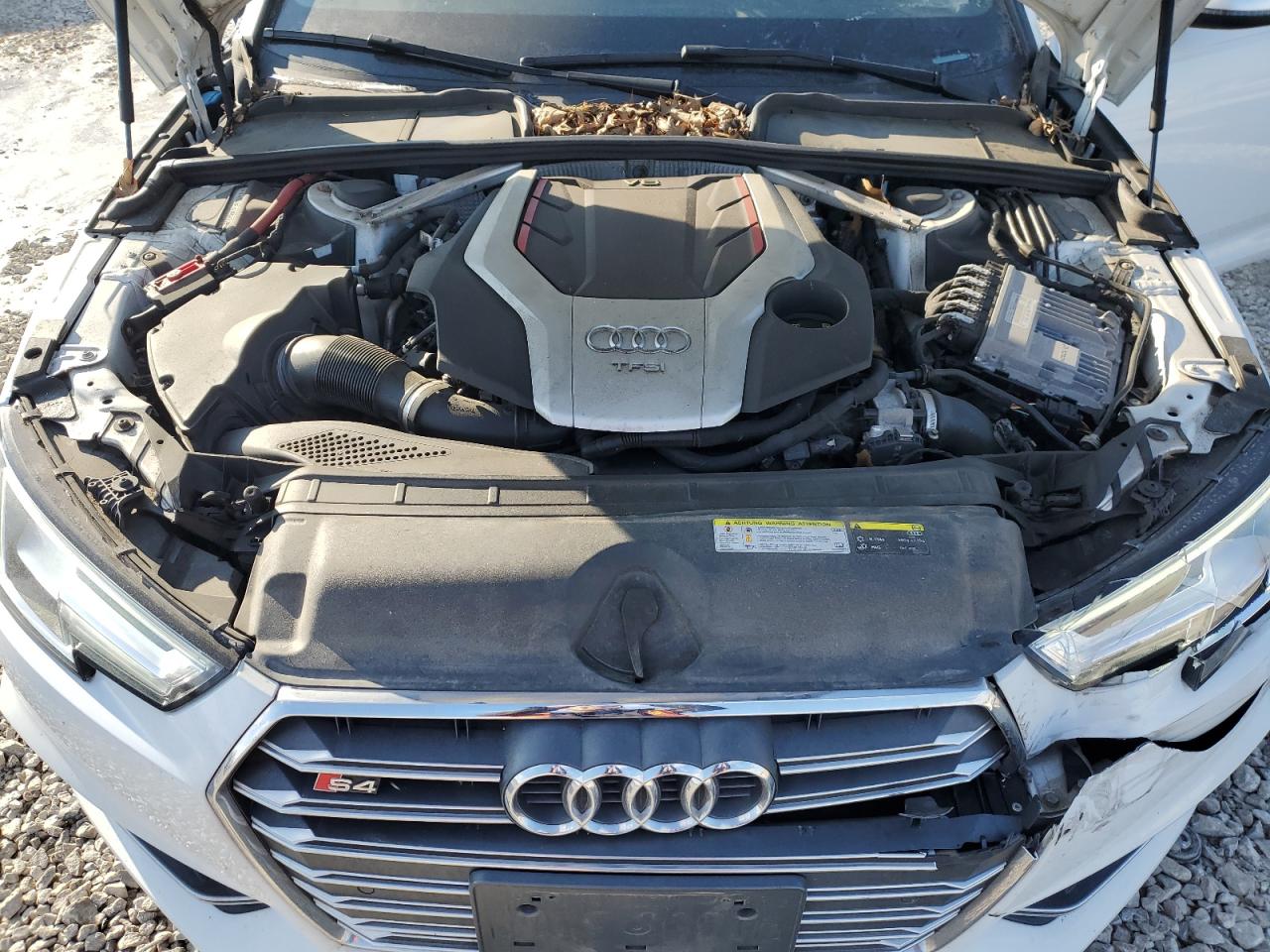 2018 Audi RS4 VIN WAUB4AF48JA002195 Copart auction photo, front end damage thumbnail 11