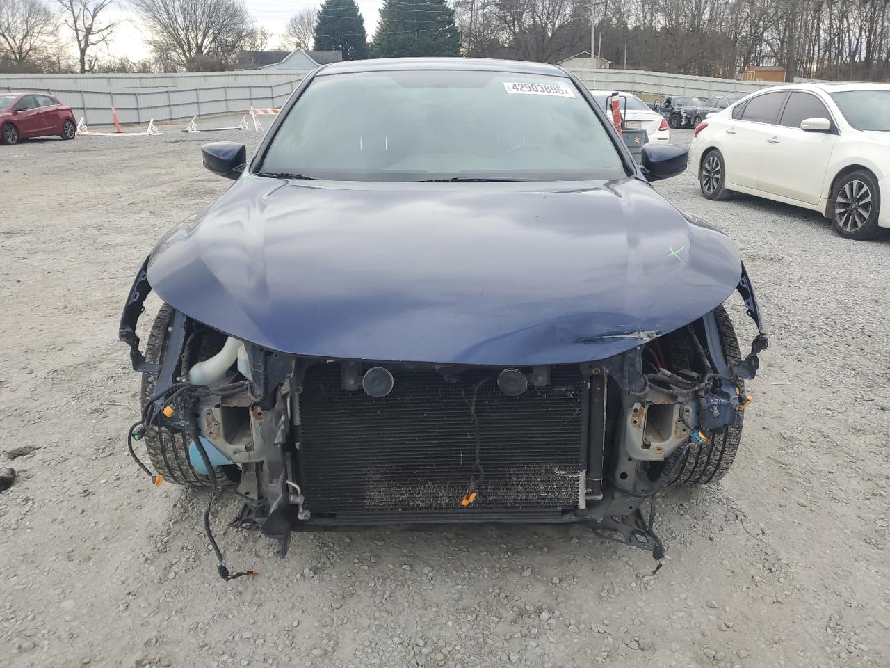 2017 Honda Accord VIN 1HGCR2F10HA222429 Copart auction photo, front end / minor dent/scratches damage thumbnail 5