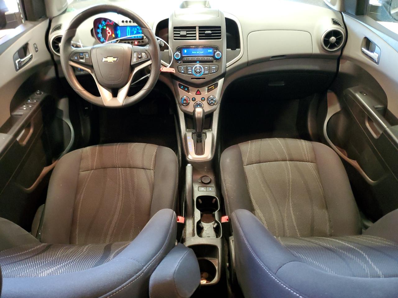 2014 Chevrolet Sonic VIN 1G1JC5SH1E4229579 Copart auction photo, side / front end damage thumbnail 8