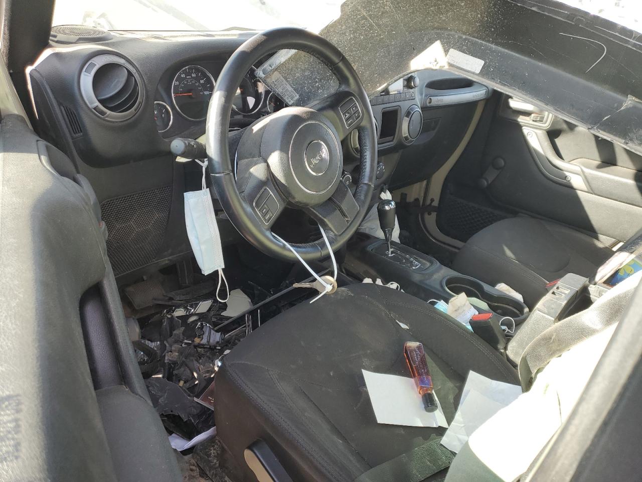 2017 Jeep Wrangler VIN 1C4AJWAG4HL683055 Copart auction photo, rear end damage thumbnail 8