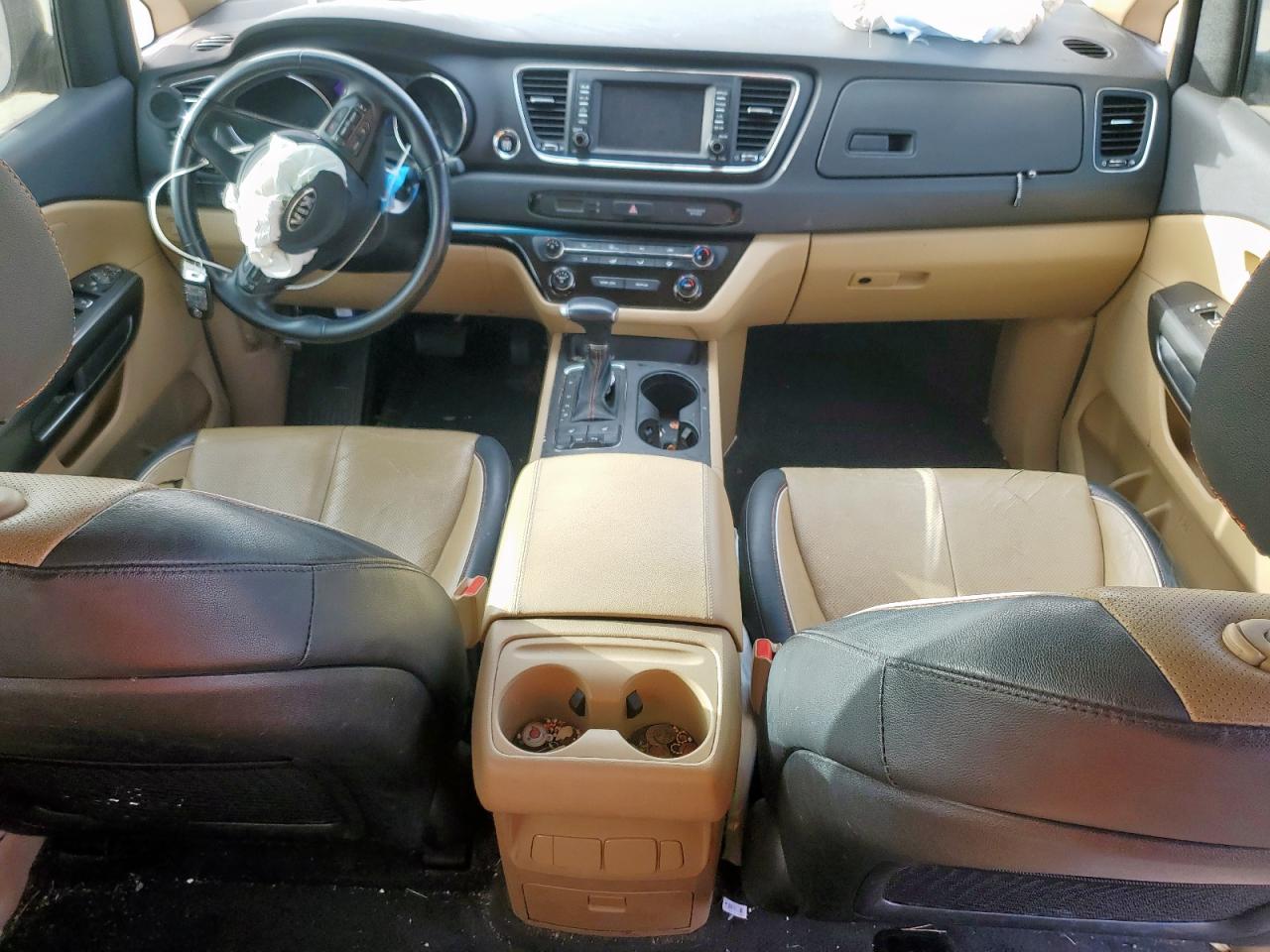 2018 KIA Sedona VIN KNDMB5C16J6378626 Copart auction photo, front end damage thumbnail 8