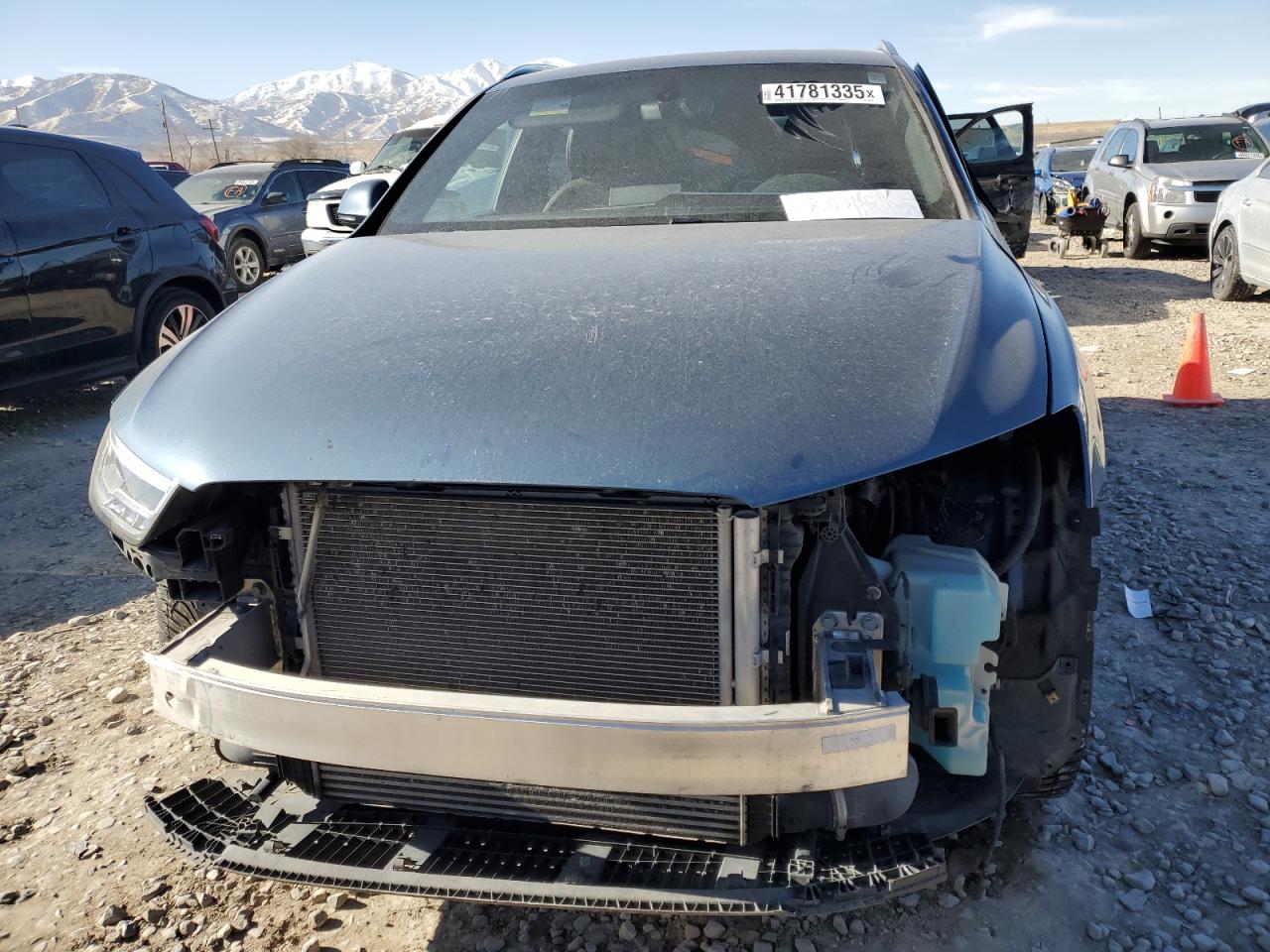 2018 Audi Q3 VIN WA1JCCFS4JR006364 Copart auction photo, all over damage thumbnail 5