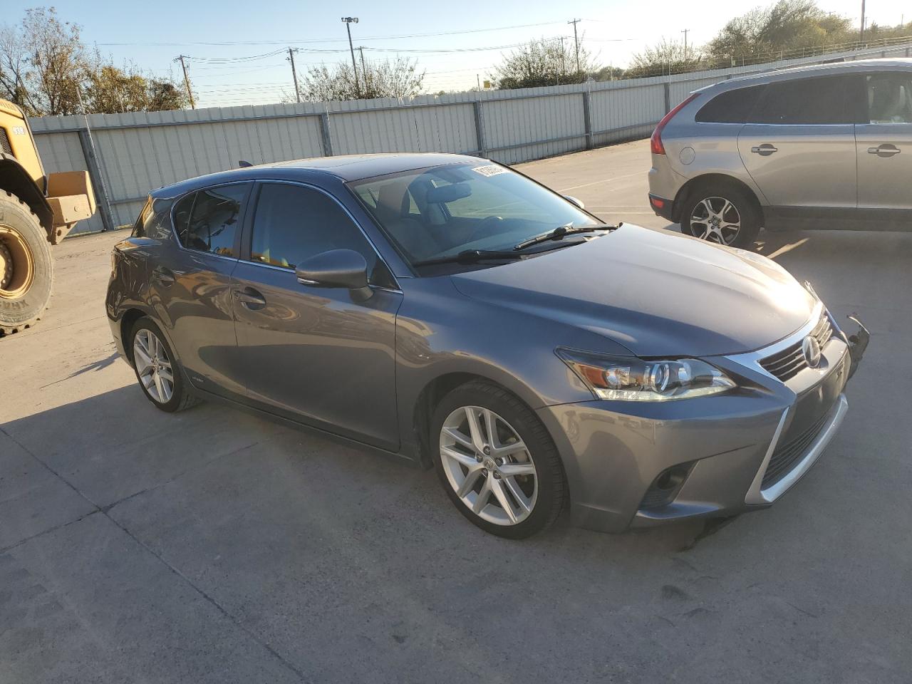 2015 Lexus CT VIN JTHKD5BH9F2242455 Copart auction photo, undercarriage / front end damage thumbnail 4