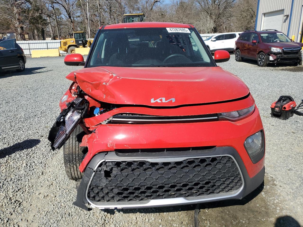 2022 KIA Soul VIN KNDJ23AU7N7170677 Copart auction photo, front end / side damage thumbnail 5