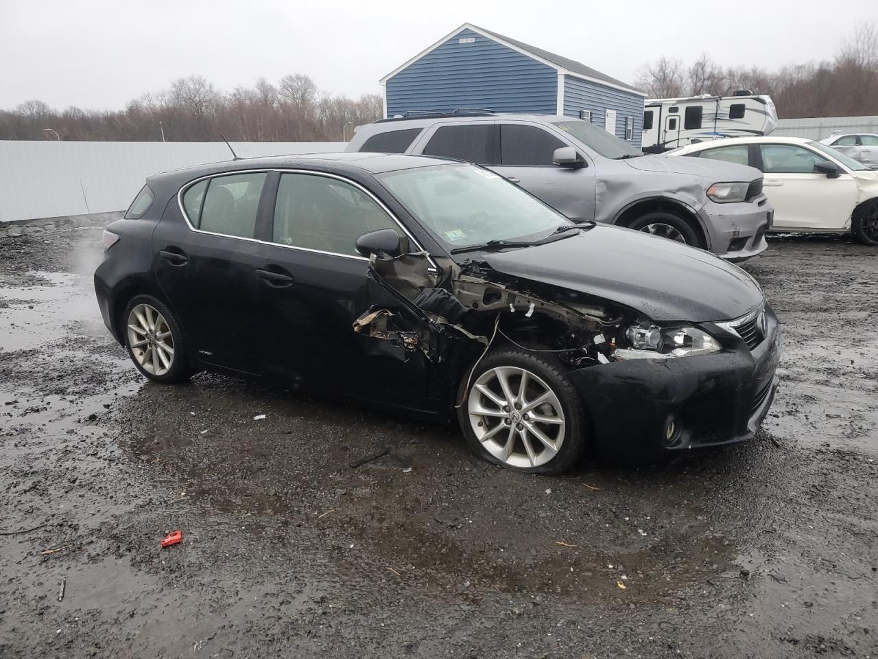 2012 Lexus CT VIN JTHKD5BH2C2060804 Copart auction photo, front end damage thumbnail 4