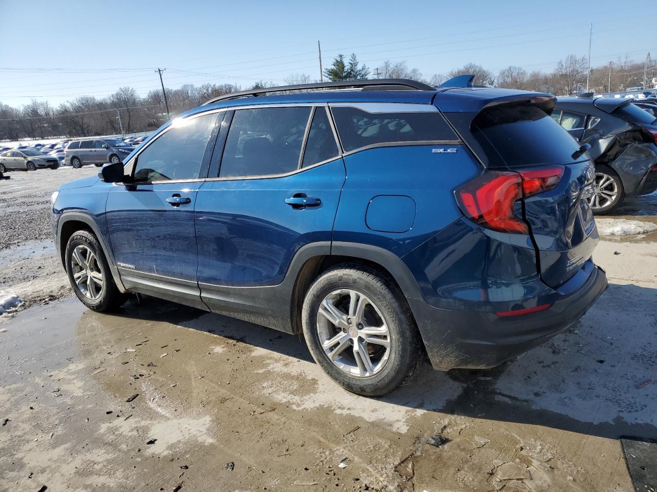 2020 GMC Terrain VIN 3GKALTEV4LL344105 Copart auction photo, rear end damage thumbnail 2