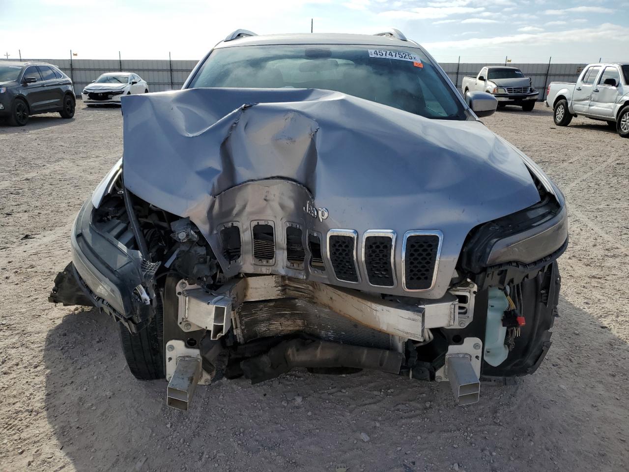 2019 Jeep Grand Cherokee VIN 1C4PJLCB4KD373516 Copart auction photo, front end damage thumbnail 5