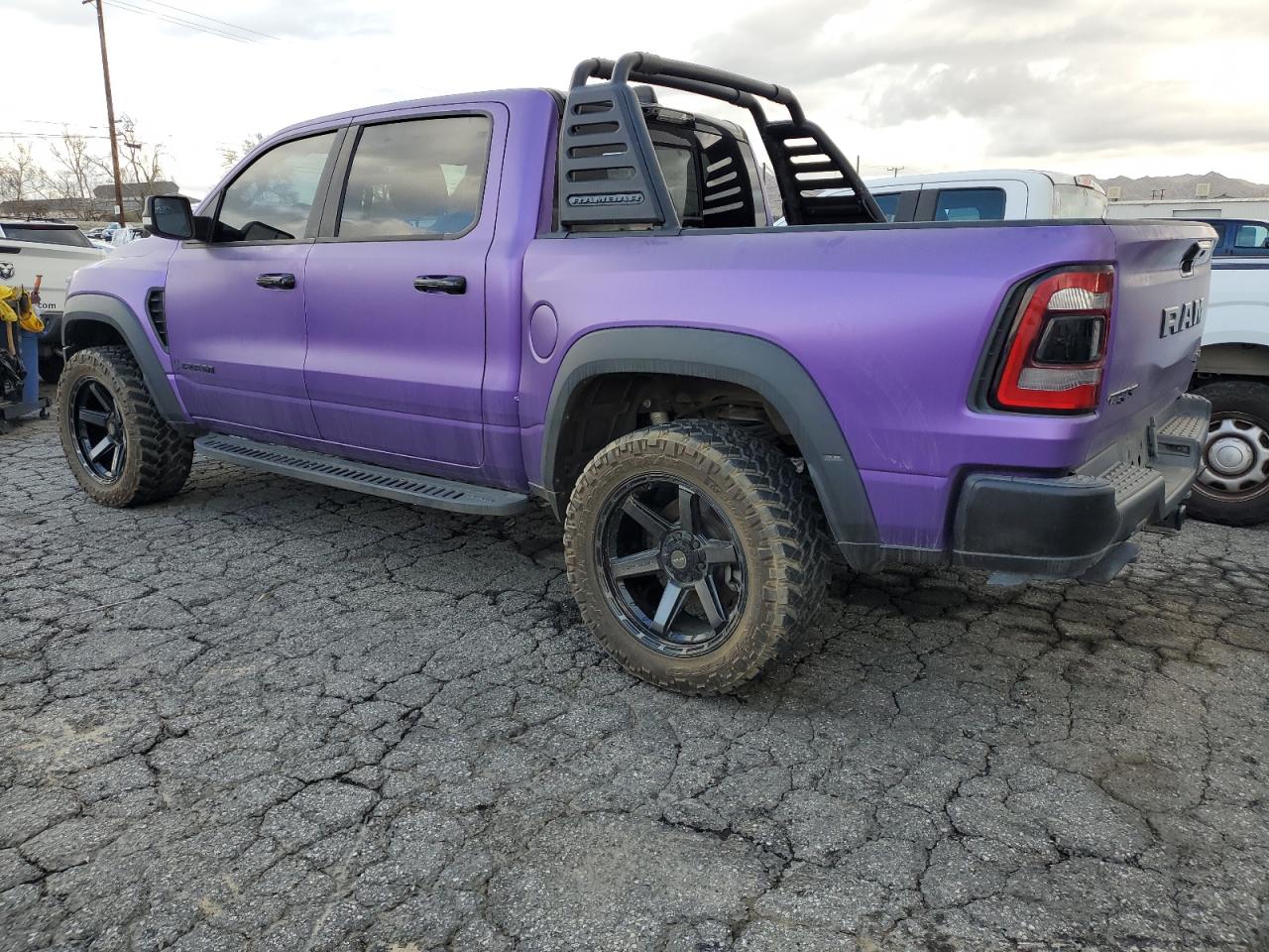 2021 RAM 1500 VIN 1C6SRFU90MN902187 Copart auction photo, vandalism damage thumbnail 2
