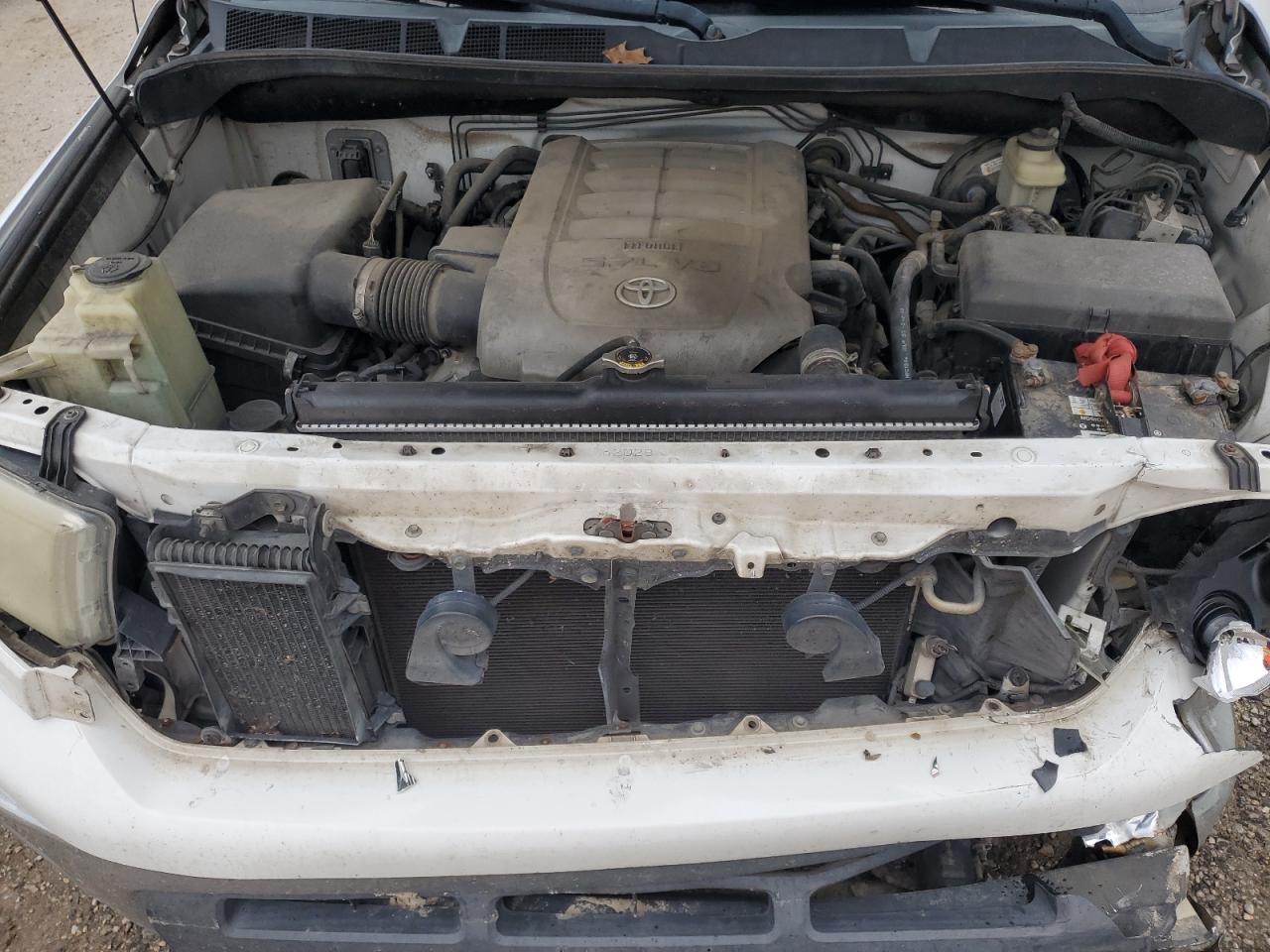 2007 Toyota Tundra VIN 5TFRV54177X022281 Copart auction photo, front end / side damage thumbnail 12