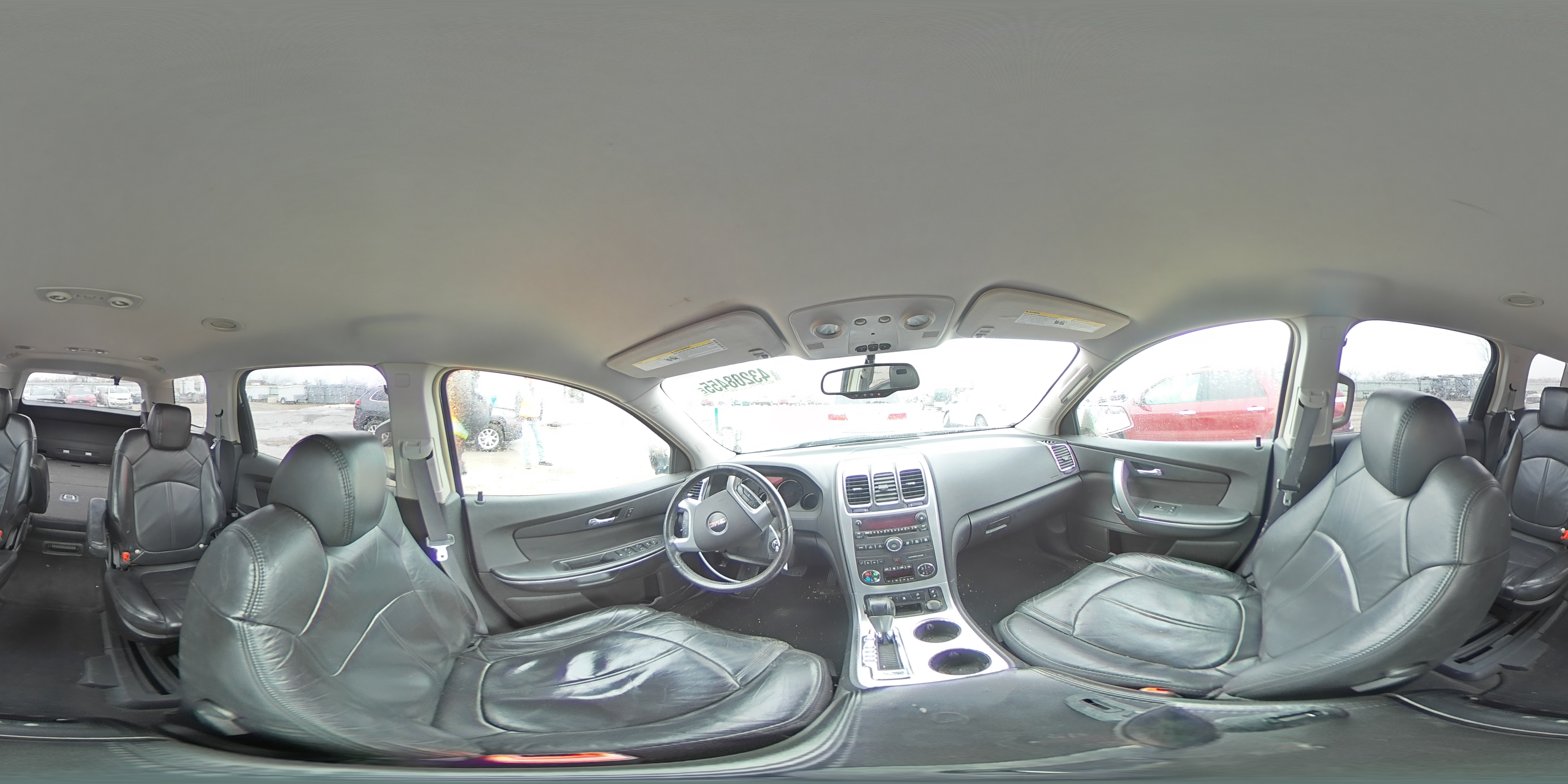 2008 GMC Acadia VIN 1GKER23708J172958 Copart auction photo, rear end / undercarriage damage thumbnail 14