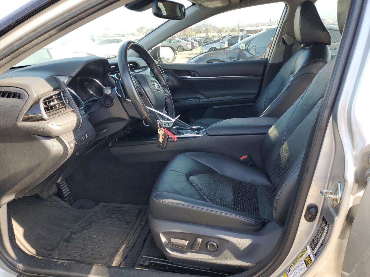 2019 Toyota Camry VIN 4T1B61HK4KU212880 Copart auction photo, burn damage thumbnail 7