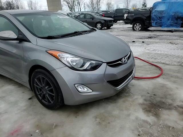 2013 Hyundai Elantra VIN KMHDH4AE9DU486765 Copart auction photo, side damage thumbnail 13