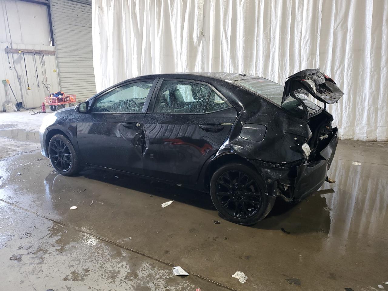2016 Toyota Corolla VIN 2T1BURHE2GC501568 Copart auction photo, rear end / side damage thumbnail 2