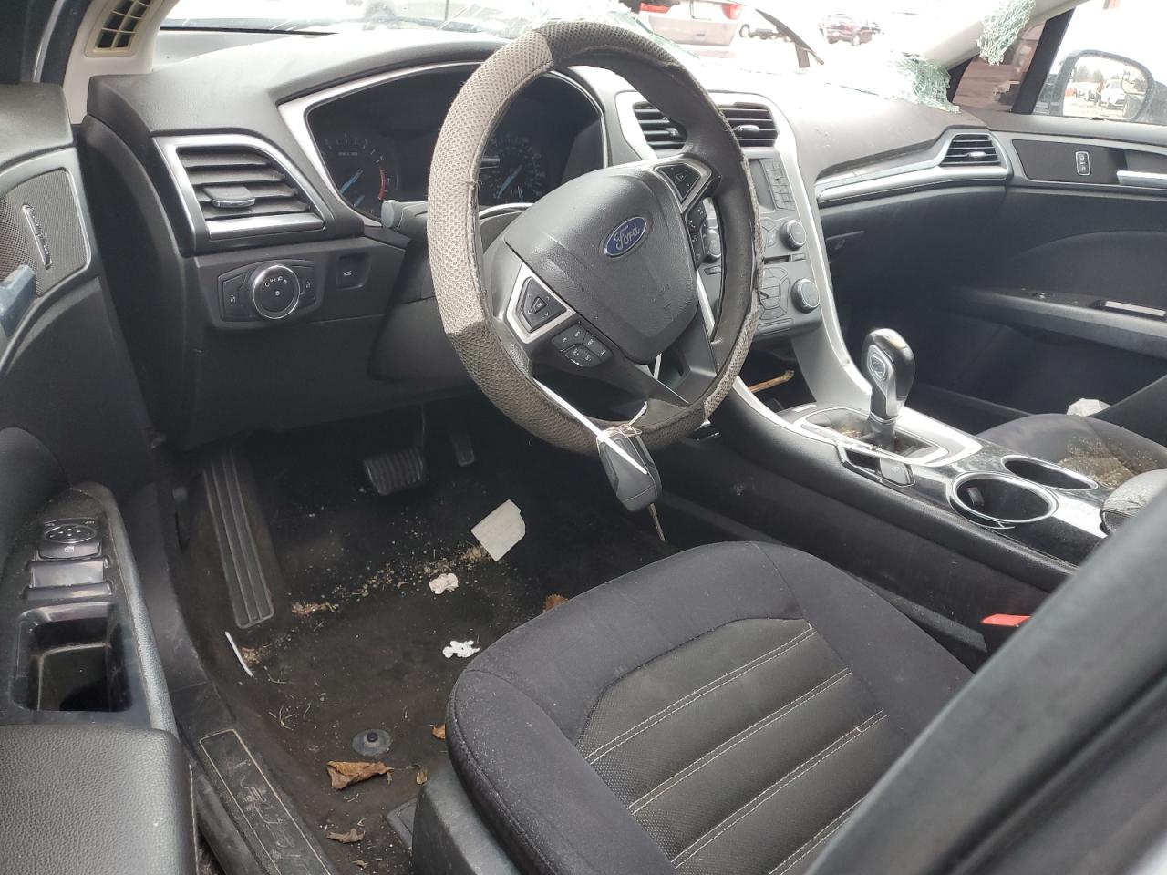 2013 Ford Fusion VIN 3FA6P0HR6DR273058 Copart auction photo, front end / side damage thumbnail 8