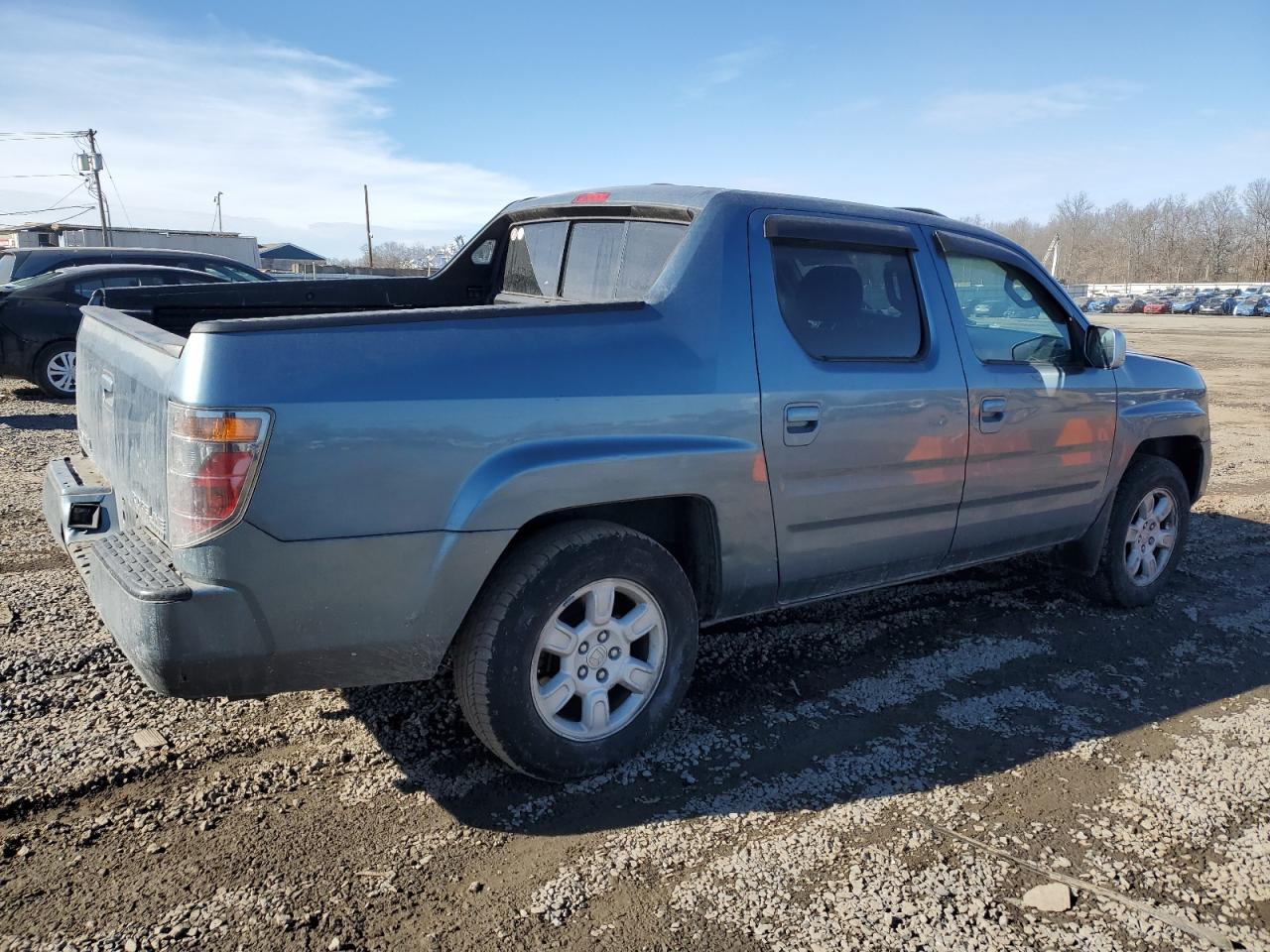 2006 Honda Ridgeline VIN 2HJYK16576H569708 Copart auction photo, front end / rear end damage thumbnail 3