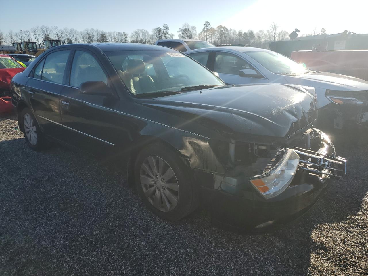 2009 Hyundai Sonata VIN 5NPEU46C39H532149 Copart auction photo, front end damage thumbnail 4