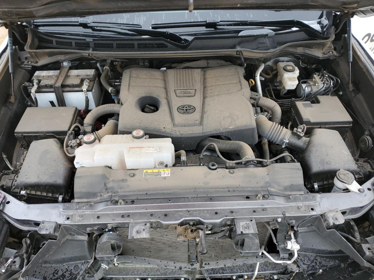 2023 Toyota Tundra VIN 5TFLA5DBXPX084686 Copart auction photo, front end / side damage thumbnail 11