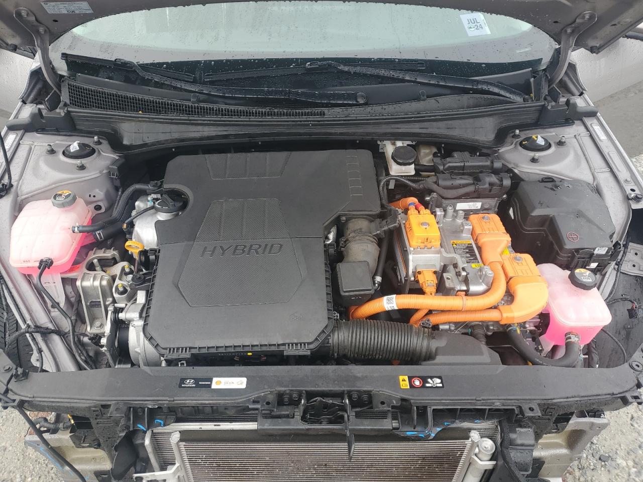 2023 Hyundai Elantra VIN KMHLM4AJ4PU040435 Copart auction photo, front end damage thumbnail 11
