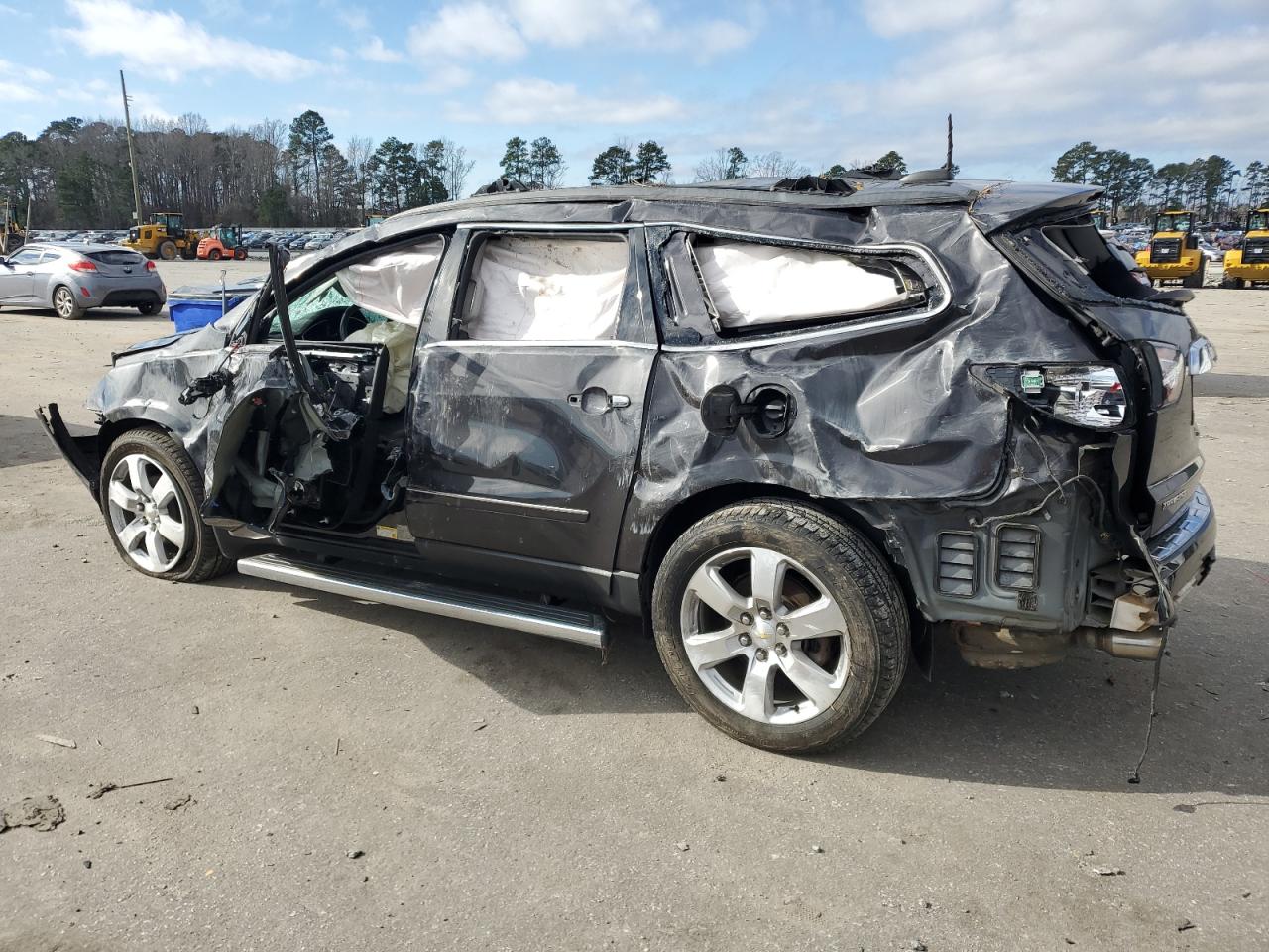 2017 Chevrolet Traverse VIN 1GNKRJKDXHJ299661 Copart auction photo, all over damage thumbnail 2