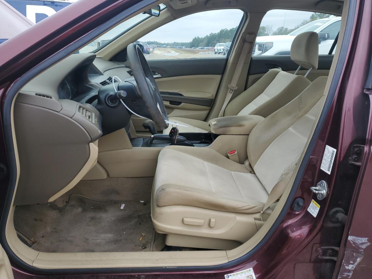 2008 Honda Accord VIN JHMCP26438C059132 Copart auction photo, side damage thumbnail 7