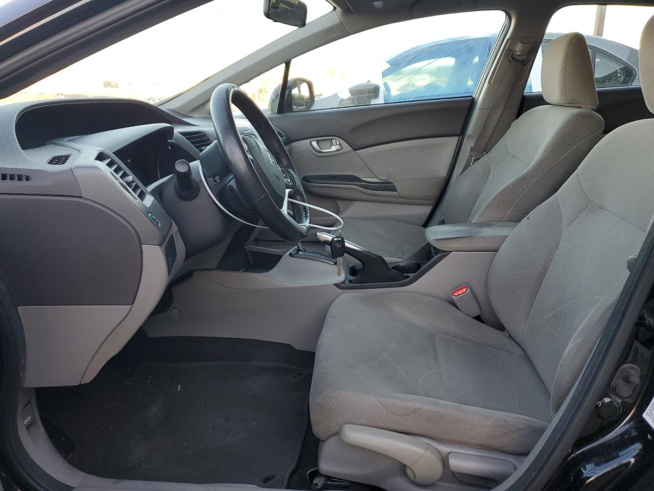 2012 Honda Civic VIN 2HGFB2F83CH502418 Copart auction photo, front end / side damage thumbnail 7
