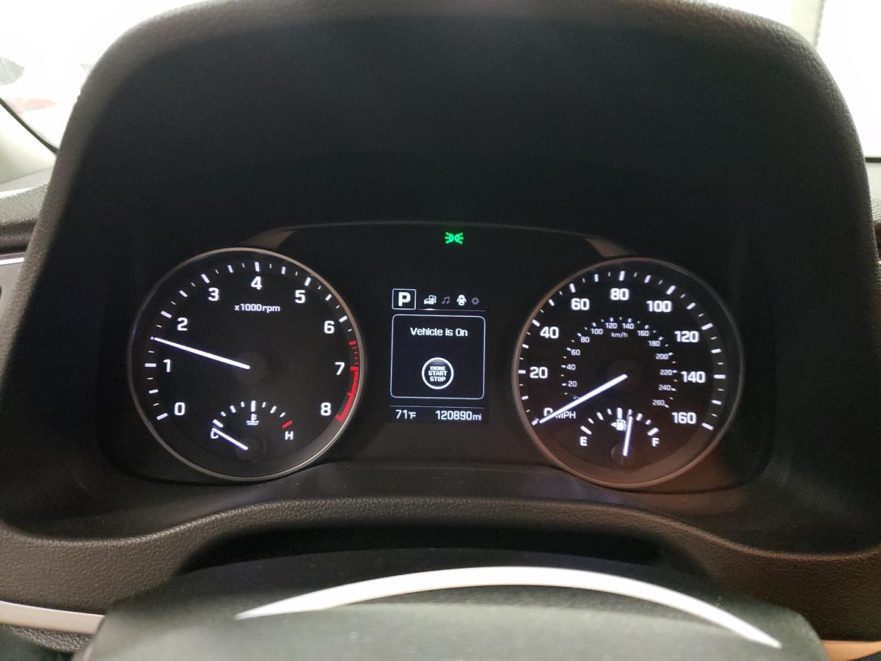 2017 Hyundai Elantra VIN 5NPD84LF7HH166385 Copart auction photo, hail damage thumbnail 9