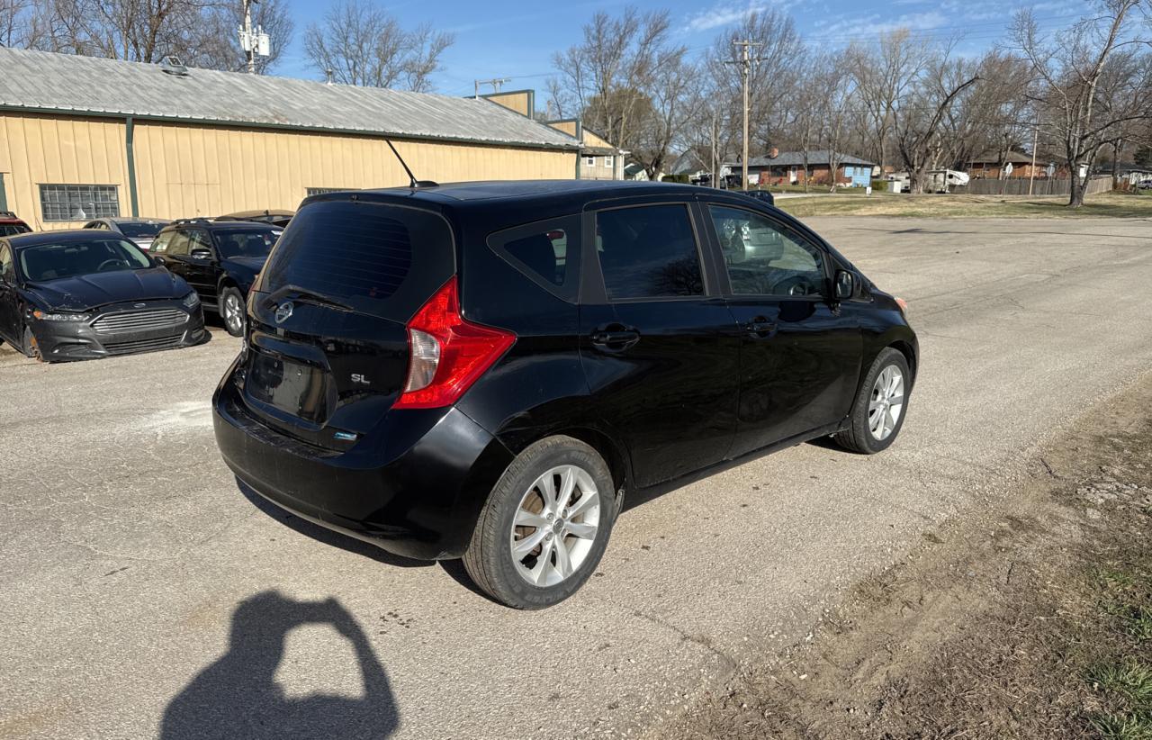 2014 Nissan Versa VIN 3N1CE2CP6EL379182 Copart auction photo, normal wear / minor dent/scratches damage thumbnail 4