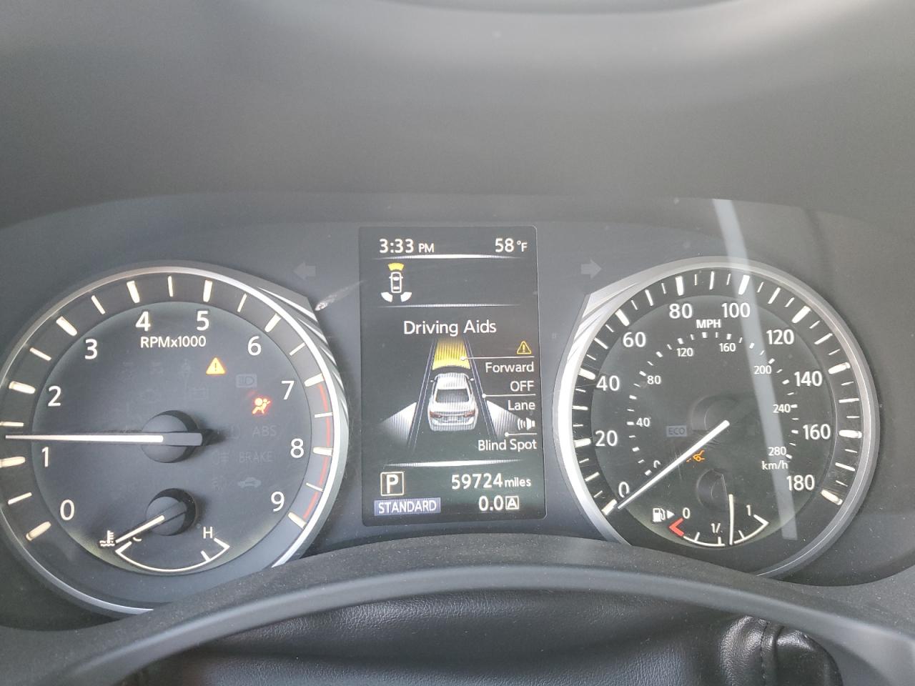 2018 Infiniti Q50 VIN JN1FV7AR9JM481168 Copart auction photo, vandalism damage thumbnail 9