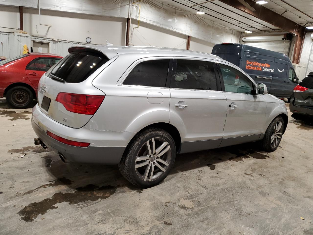 2008 Audi Q7 VIN WA1BV74L08D029665 Copart auction photo, front end damage thumbnail 3