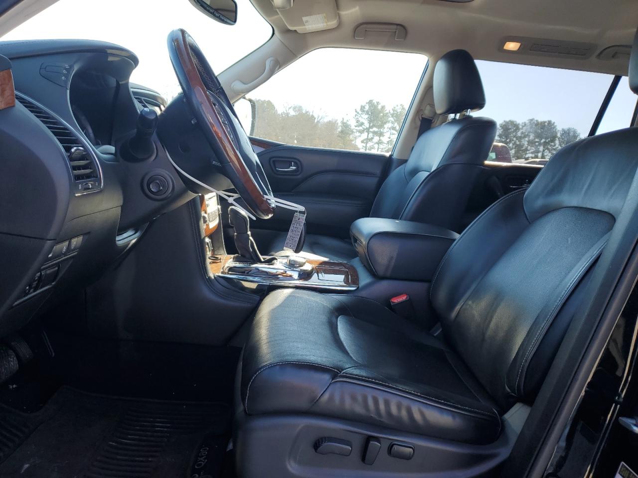 2019 Infiniti QX80 VIN JN8AZ2NE3K9238454 Copart auction photo, rear end / top/roof damage thumbnail 7
