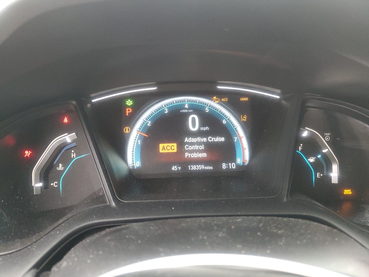 2019 Honda Civic VIN 19XFC2F66KE014049 Copart auction photo, front end damage thumbnail 9