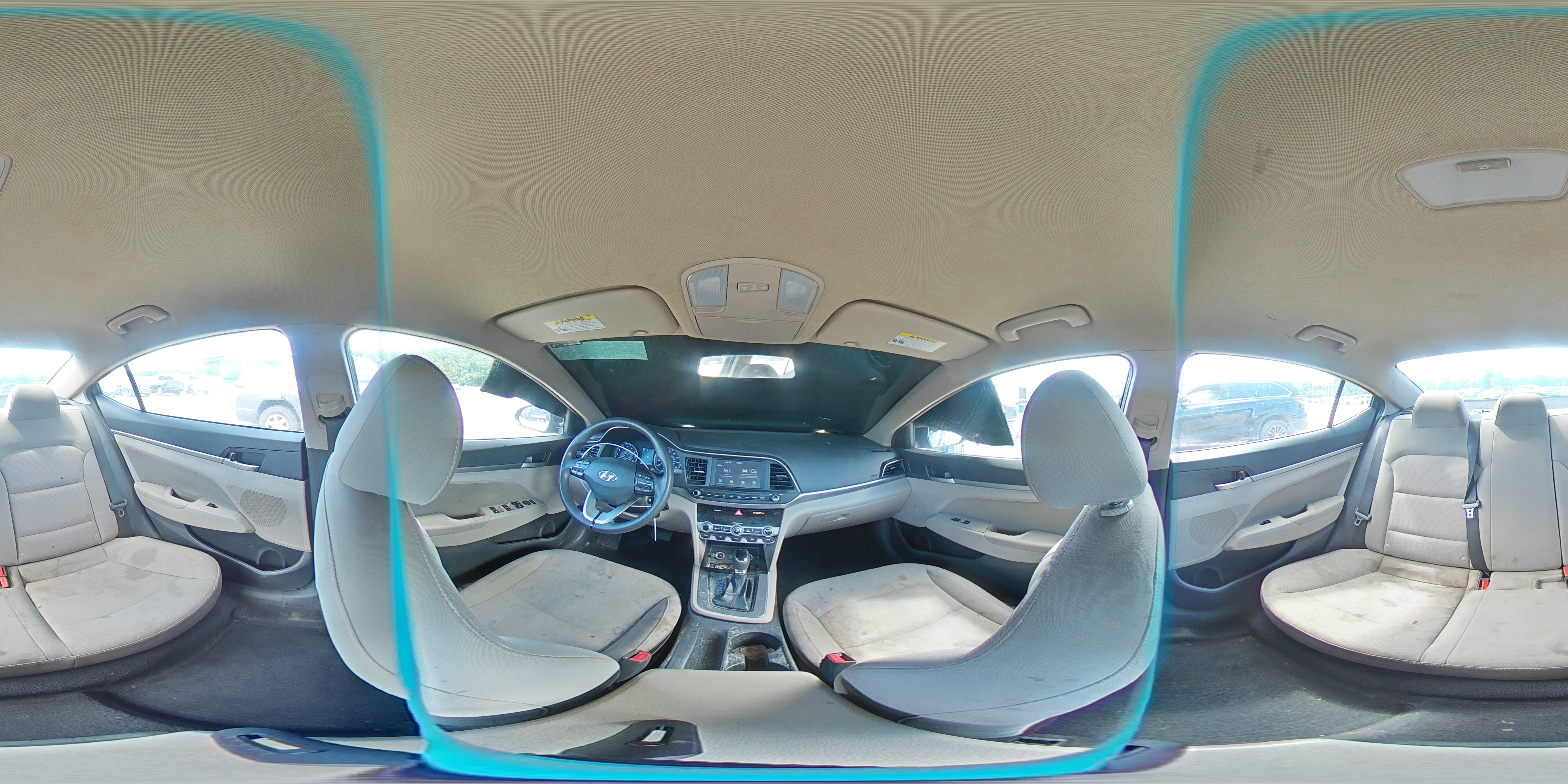 2020 Hyundai Elantra VIN 5NPD84LF7LH548361 Copart auction photo, front end / minor dent/scratches damage thumbnail 13