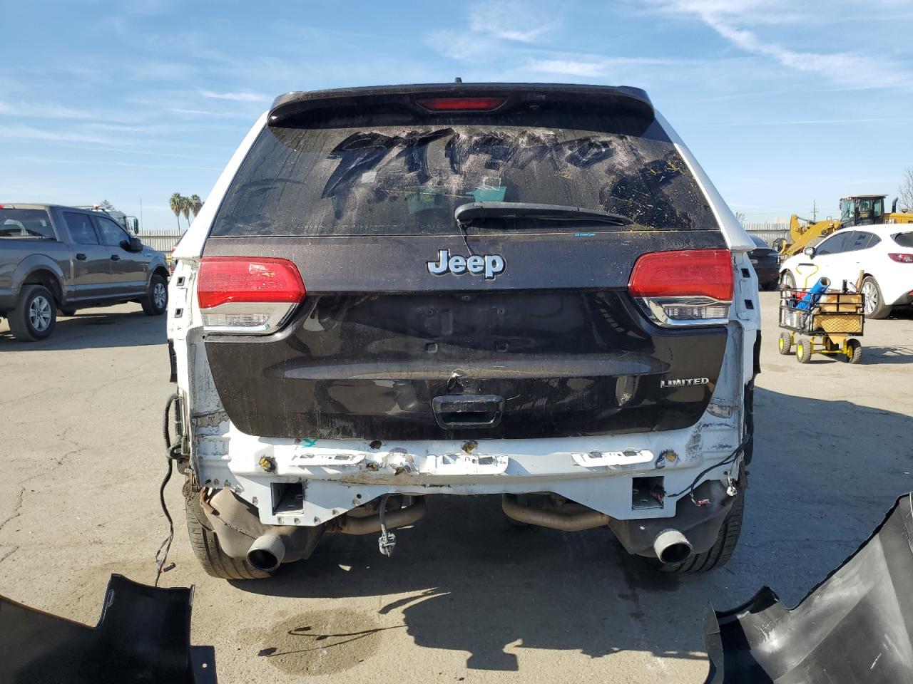 2014 Jeep Grand Cherokee VIN 1C4RJEBG6EC529079 Copart auction photo, all over damage thumbnail 6