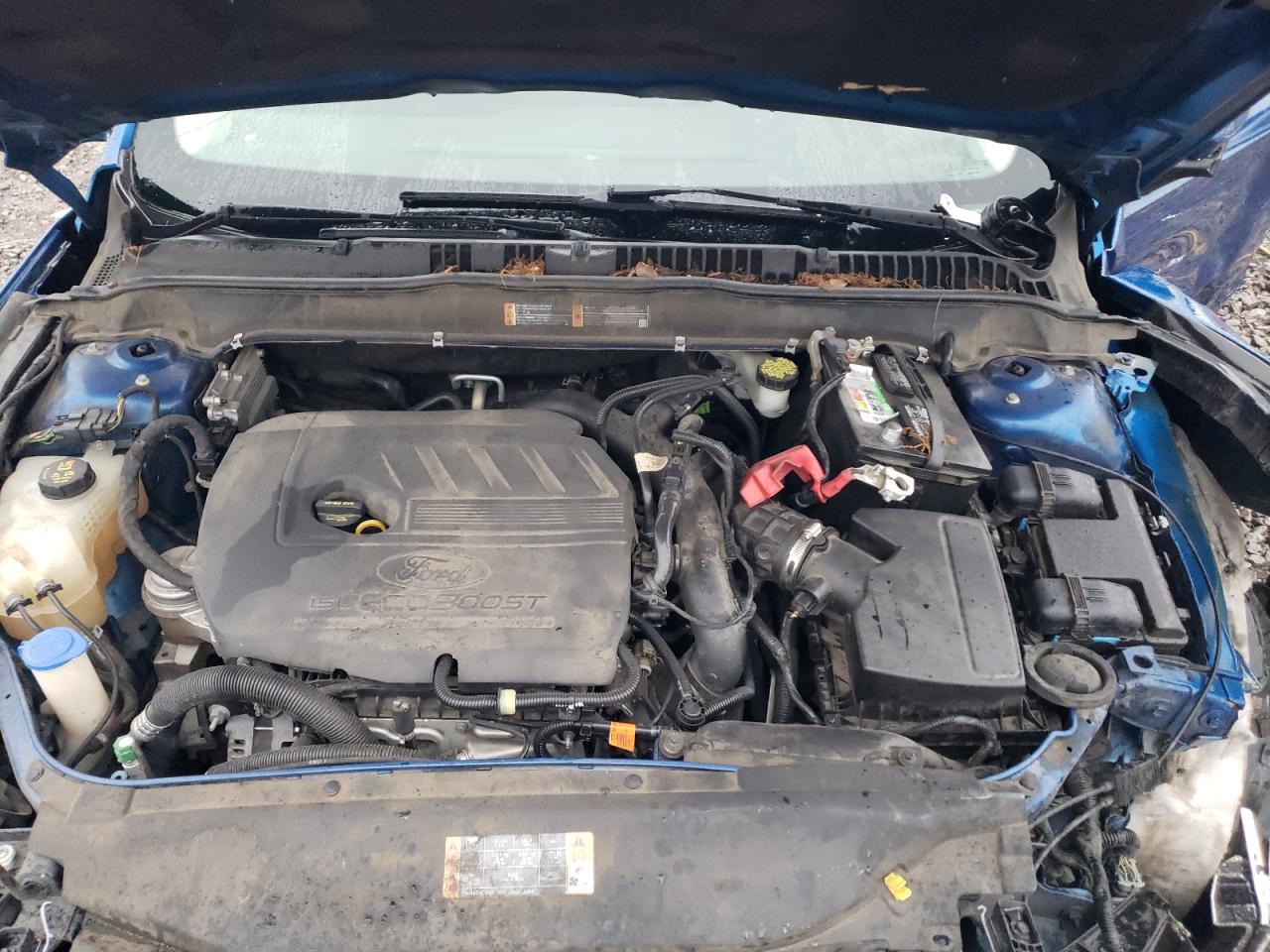 2018 Ford Fusion VIN 3FA6P0HD7JR130345 Copart auction photo, front end damage thumbnail 11