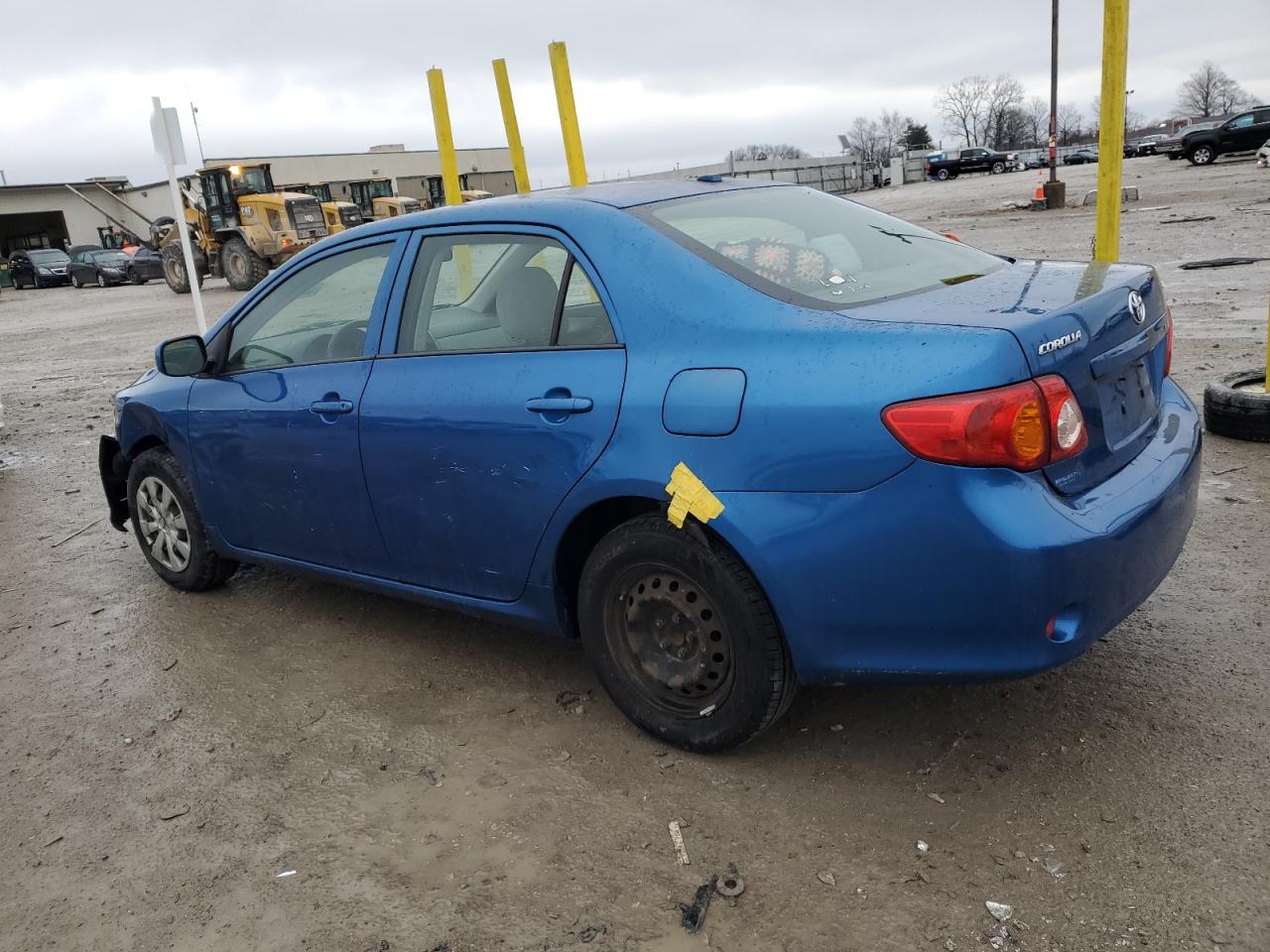 2009 Toyota Corolla VIN JTDBL40E19J041019 Copart auction photo, front end / side damage thumbnail 2