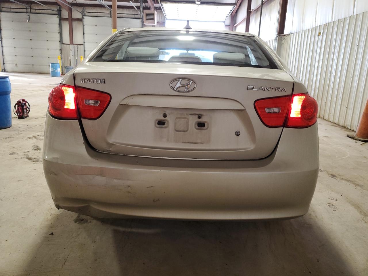 2009 Hyundai Elantra VIN KMHDU46D09U674416 Copart auction photo, rear end / front end damage thumbnail 6