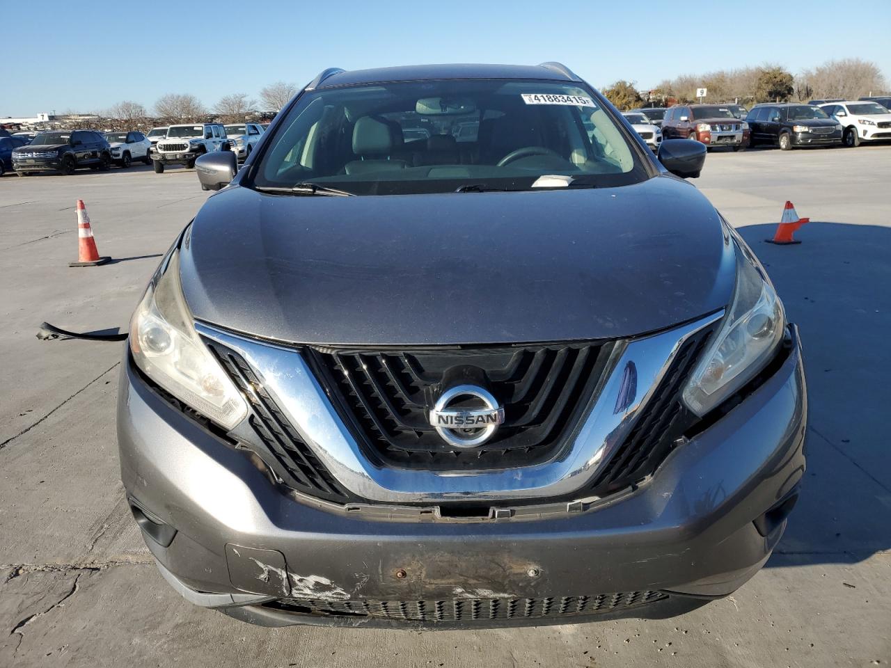 2017 Nissan Murano VIN 5N1AZ2MG4HN187847 Copart auction photo, minor dent/scratches damage thumbnail 5