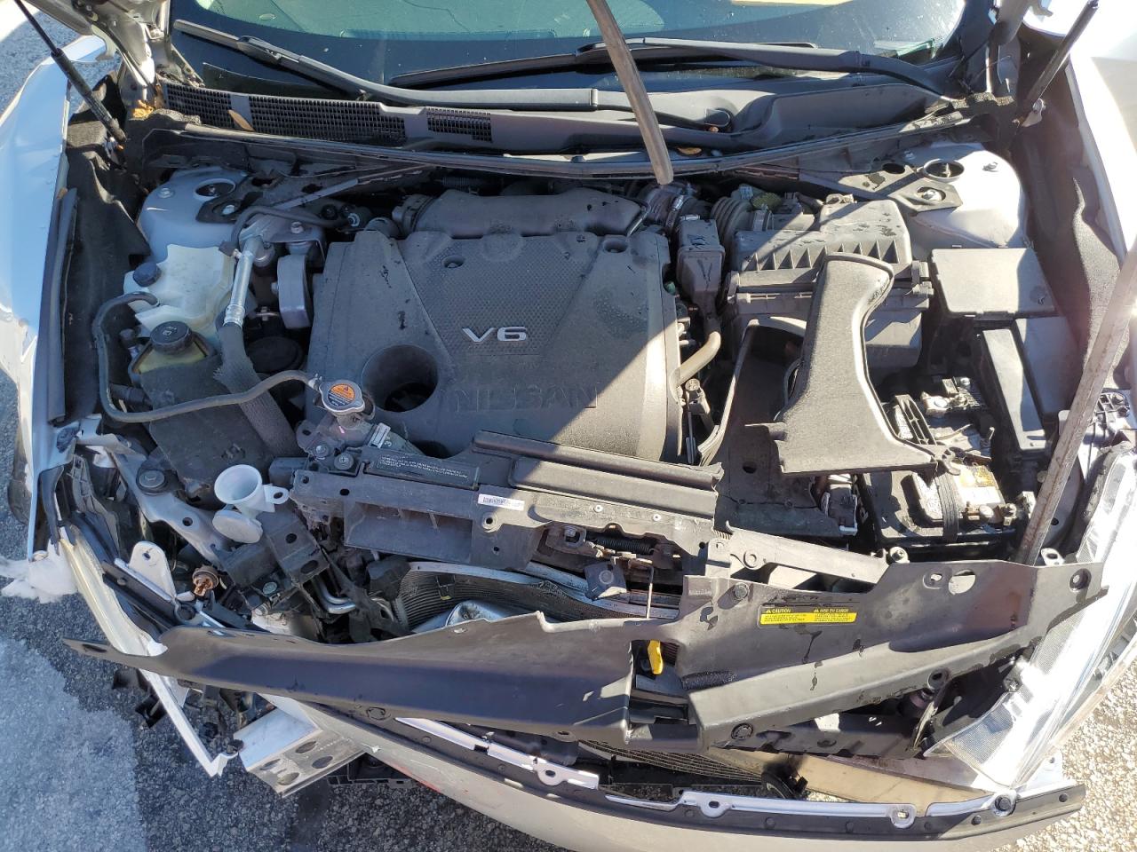 2017 Nissan Maxima VIN 1N4AA6AP6HC410270 Copart auction photo, front end / rear end damage thumbnail 11