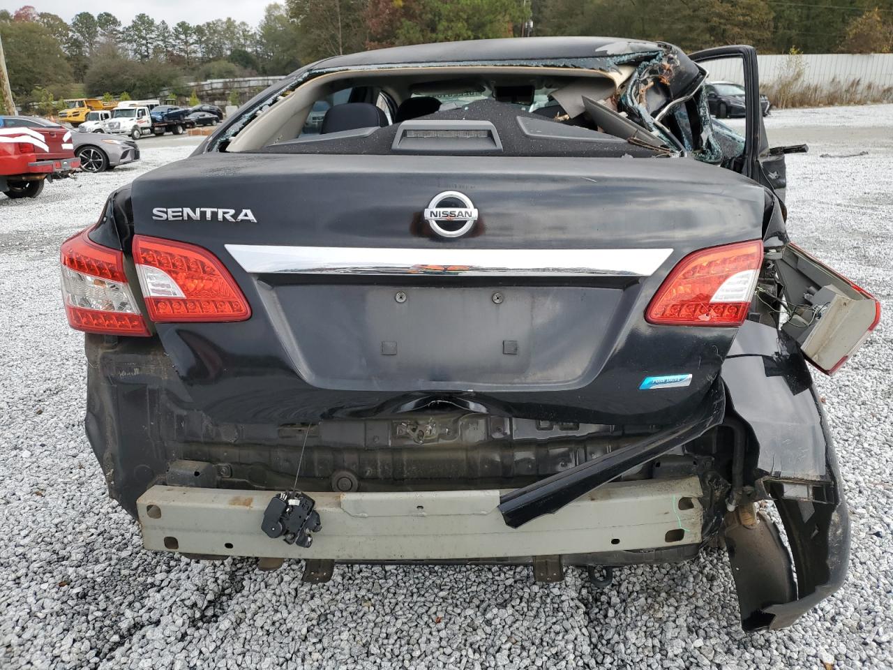 2014 Nissan Sentra VIN 3N1AB7AP9EL691741 Copart auction photo, all over / mechanical damage thumbnail 6