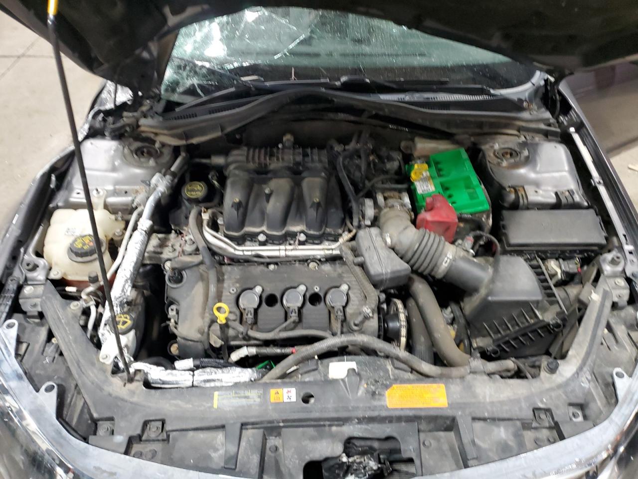 2012 Ford Fusion VIN 3FAHP0JG6CR165605 Copart auction photo, front end / side damage thumbnail 12