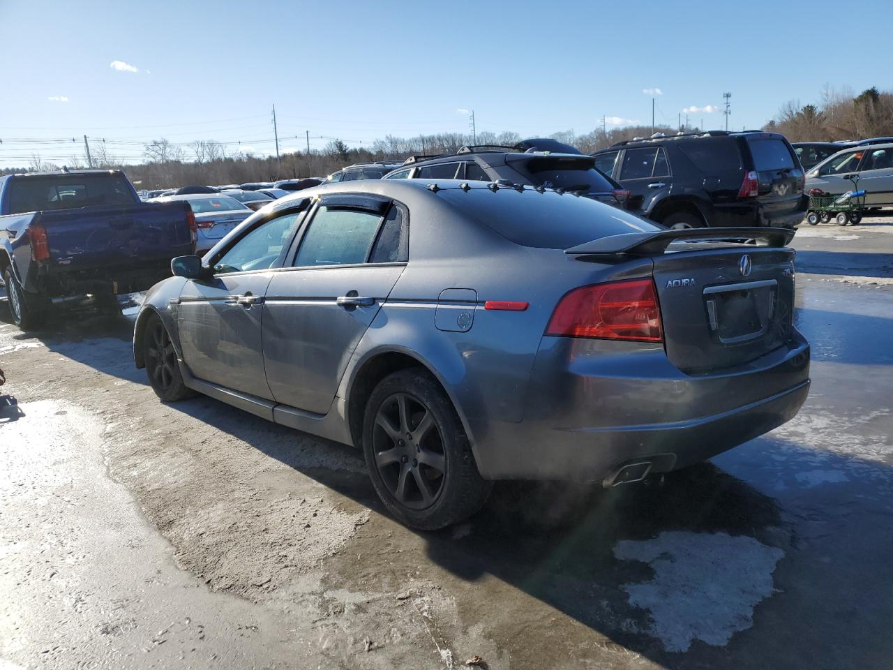 2006 Acura TL VIN 19UUA662X6A008119 Copart auction photo, undercarriage damage thumbnail 2