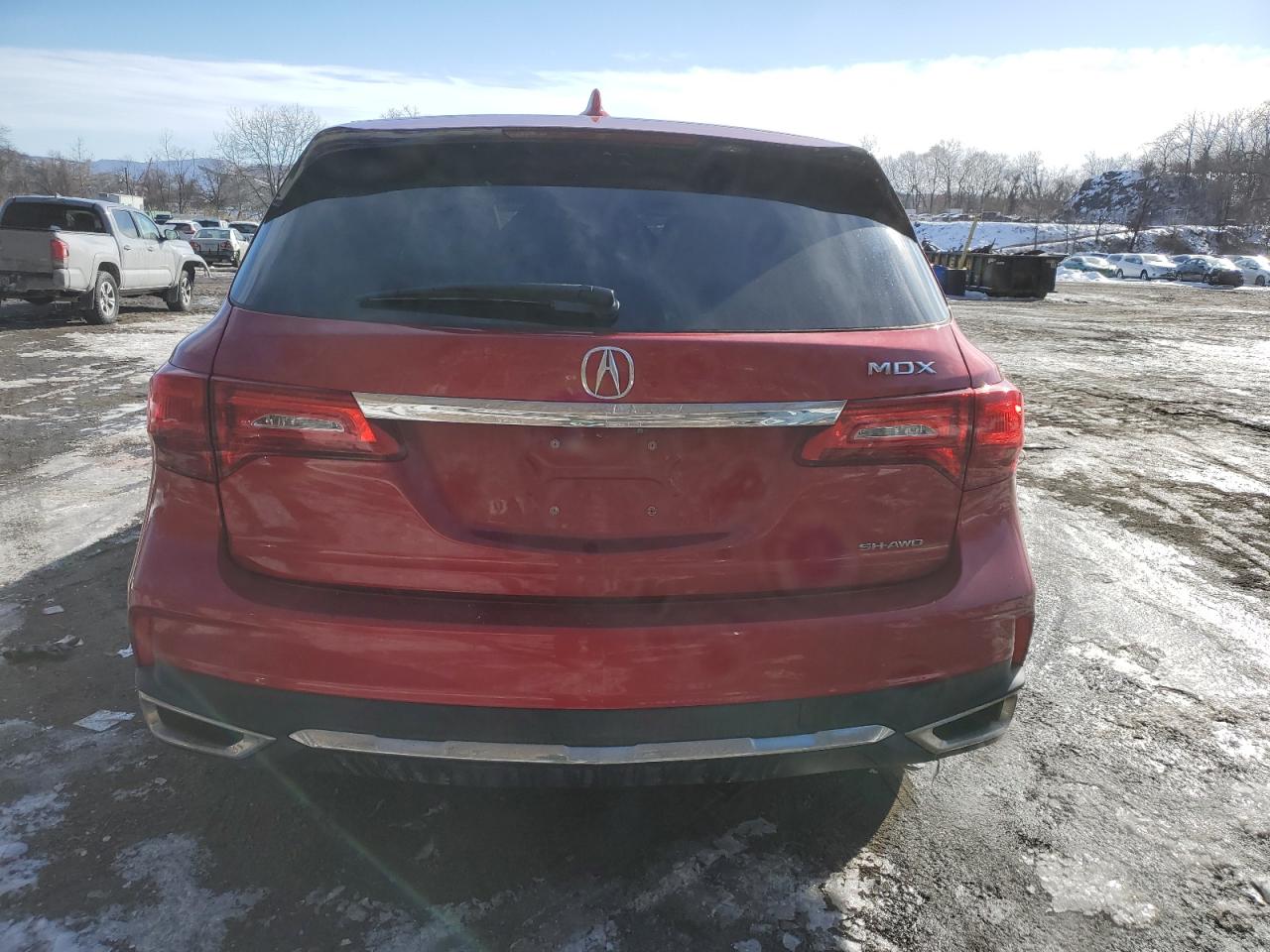 2019 Acura MDX VIN 5J8YD4H32KL030634 Copart auction photo, side / minor dent/scratches damage thumbnail 6