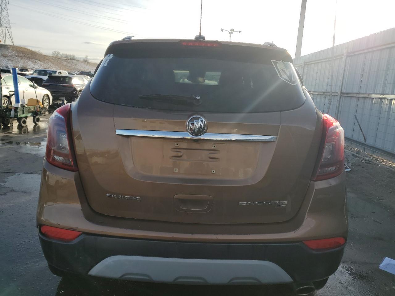 2017 Buick Encore VIN KL4CJGSM1HB141995 Copart auction photo, front end damage thumbnail 6
