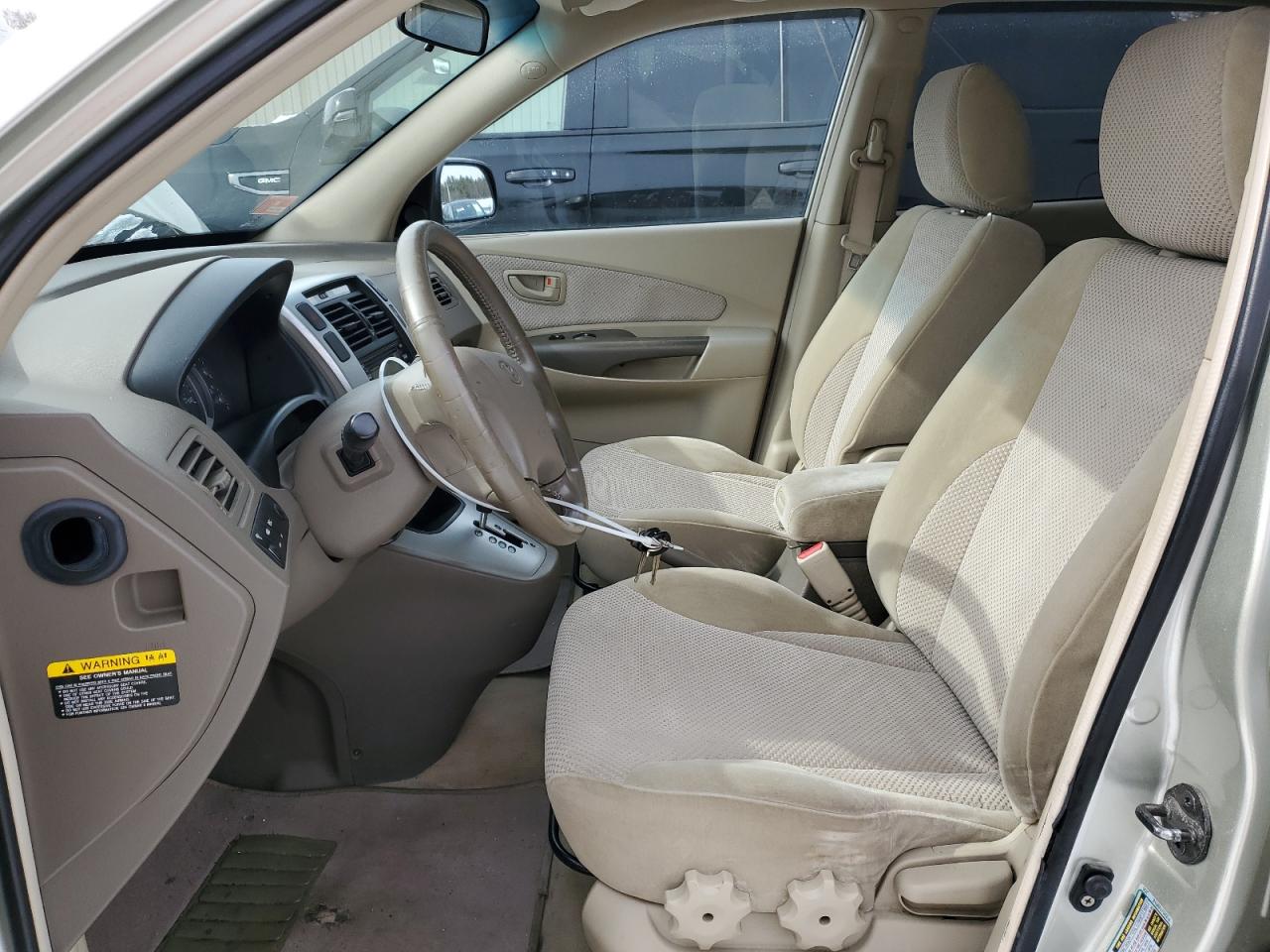 2007 Hyundai Tucson VIN KM8JN72D77U633379 Copart auction photo, side / minor dent/scratches damage thumbnail 7