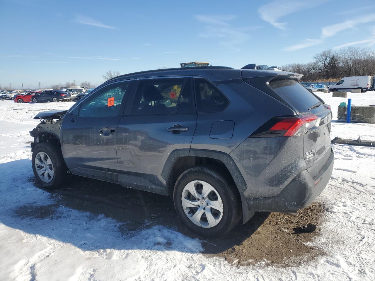 2021 Toyota RAV 4 VIN 2T3H1RFV9MC122396 Copart auction photo, front end damage thumbnail 2