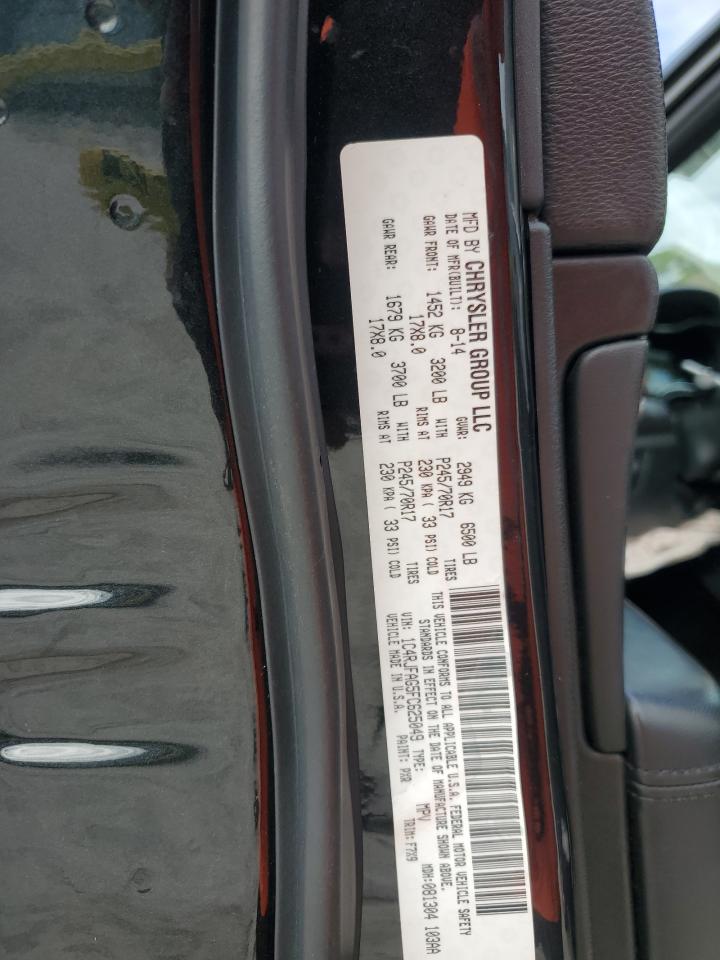2015 Jeep Grand Cherokee VIN 1C4RJFAG5FC625049 Copart auction photo, front end damage thumbnail 15
