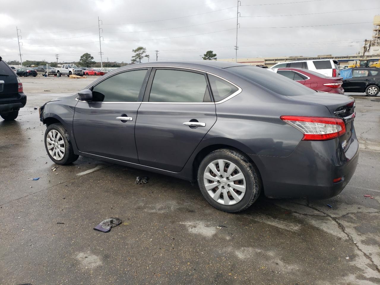 2014 Nissan Sentra VIN 3N1AB7AP3EY320058 Copart auction photo, front end damage thumbnail 2
